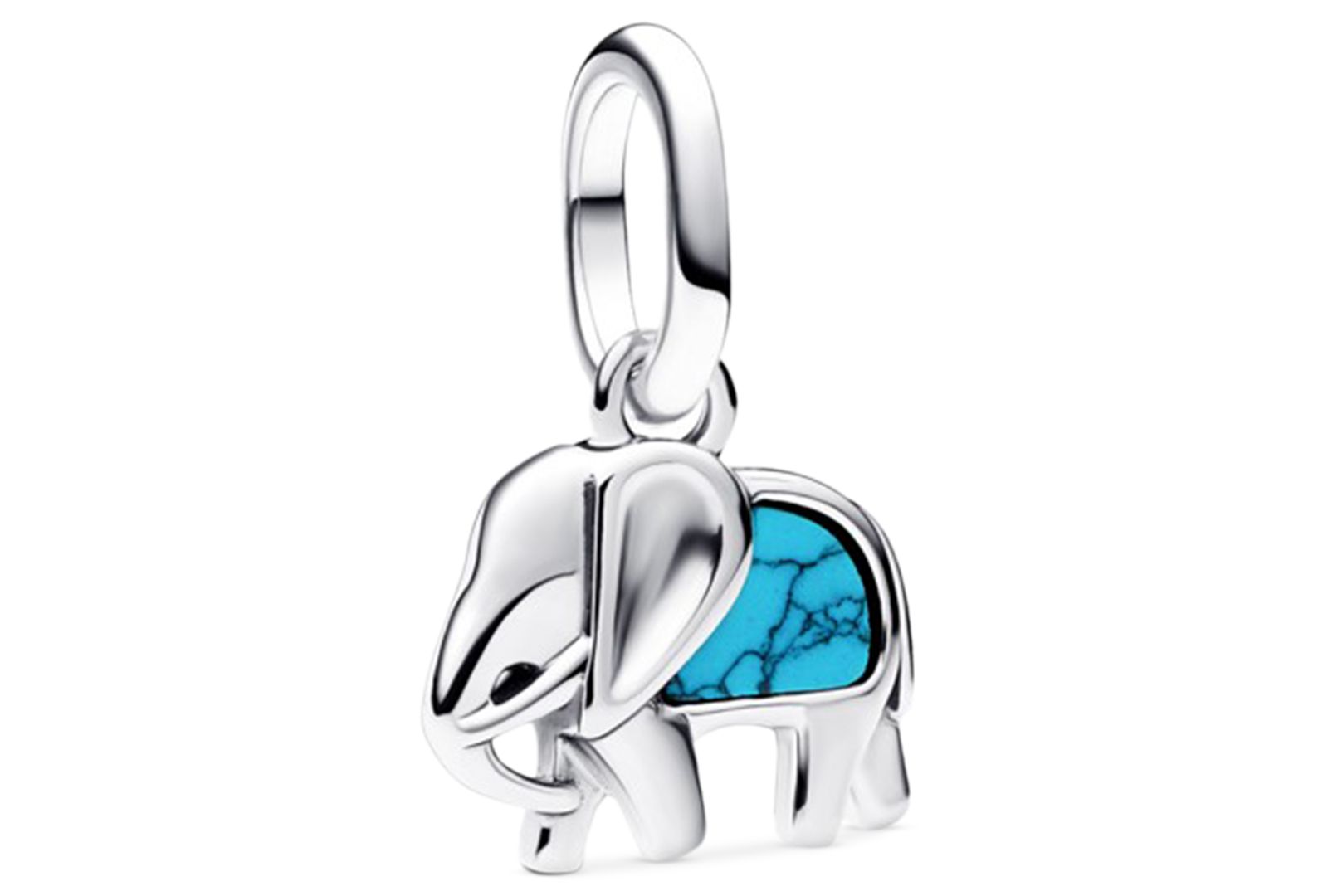Мини-подвески Pandora Turquoise-coloured Elephant
