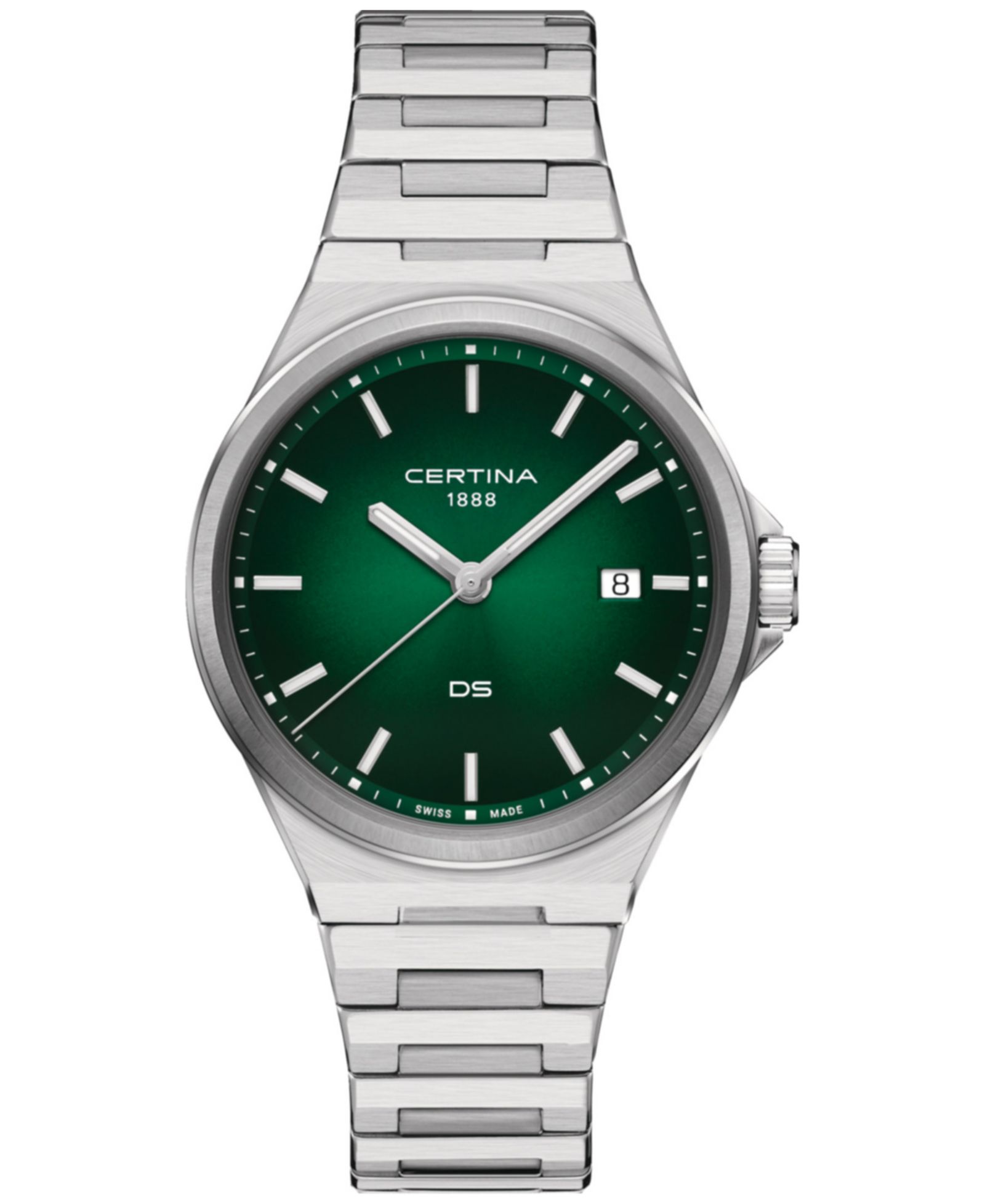 Мужские часы Certina Swiss DS-7 Stainless Steel Bracelet 39mm