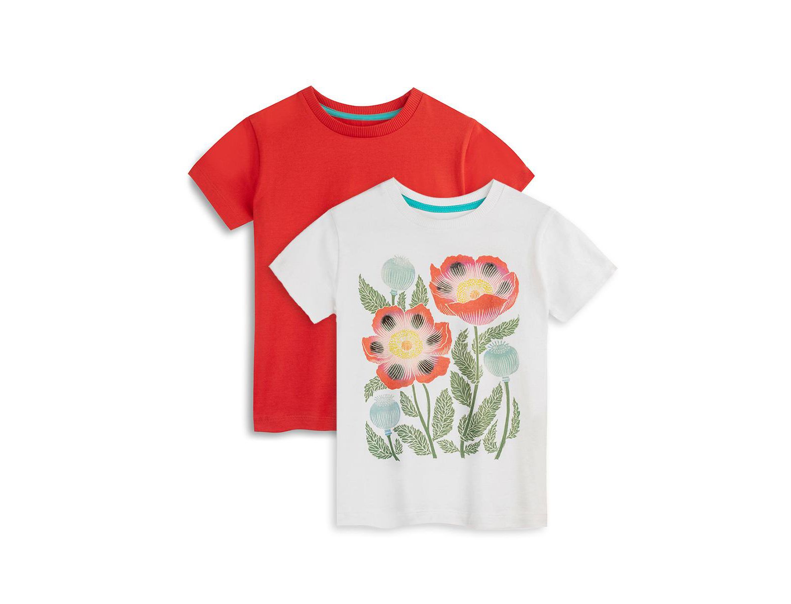 Детская футболка Mightly из органического хлопка с коротким рукавом, 2 шт. (Fair Trade)
