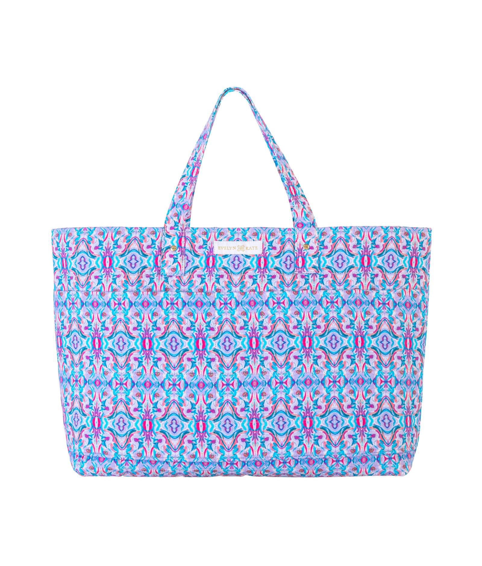 Сумка-тоут EVELYN & KATE Patterned Quilted