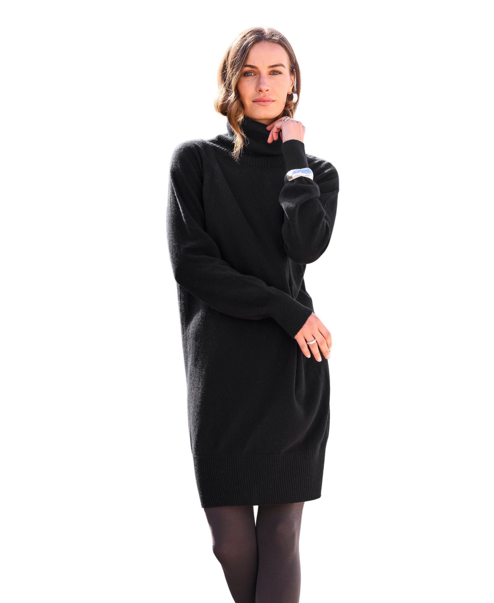 Celtic & Co. Women's Celtic and Co. Geelong Turtleneck Midi Dress