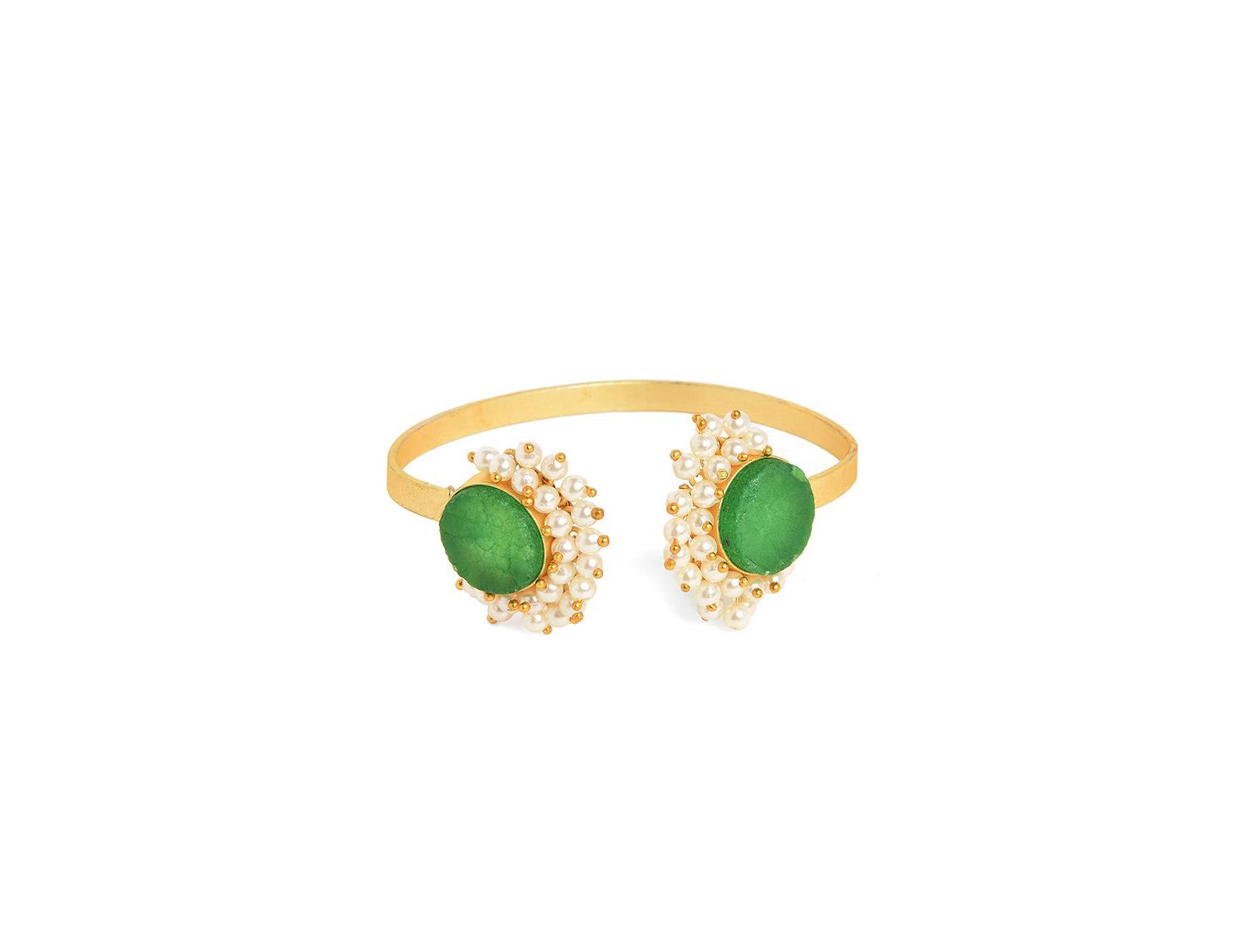 Женский браслет SOHI Cluster Stone Cuff