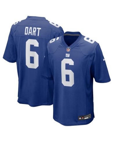 Мужская игровая джерси Nike Jaxson Dart Royal New York Giants 2025 NFL Draft First Round Pick