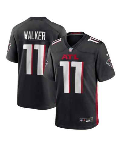 Мужская джерси Nike Black Jalon Walker Atlanta Falcons 2025 NFL Draft First Round Pick Game