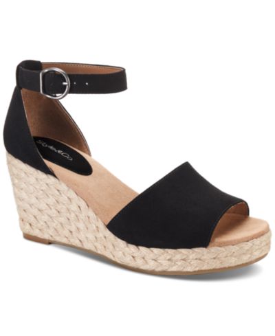 Женский Style & Co Seleeney Wedge Sandals