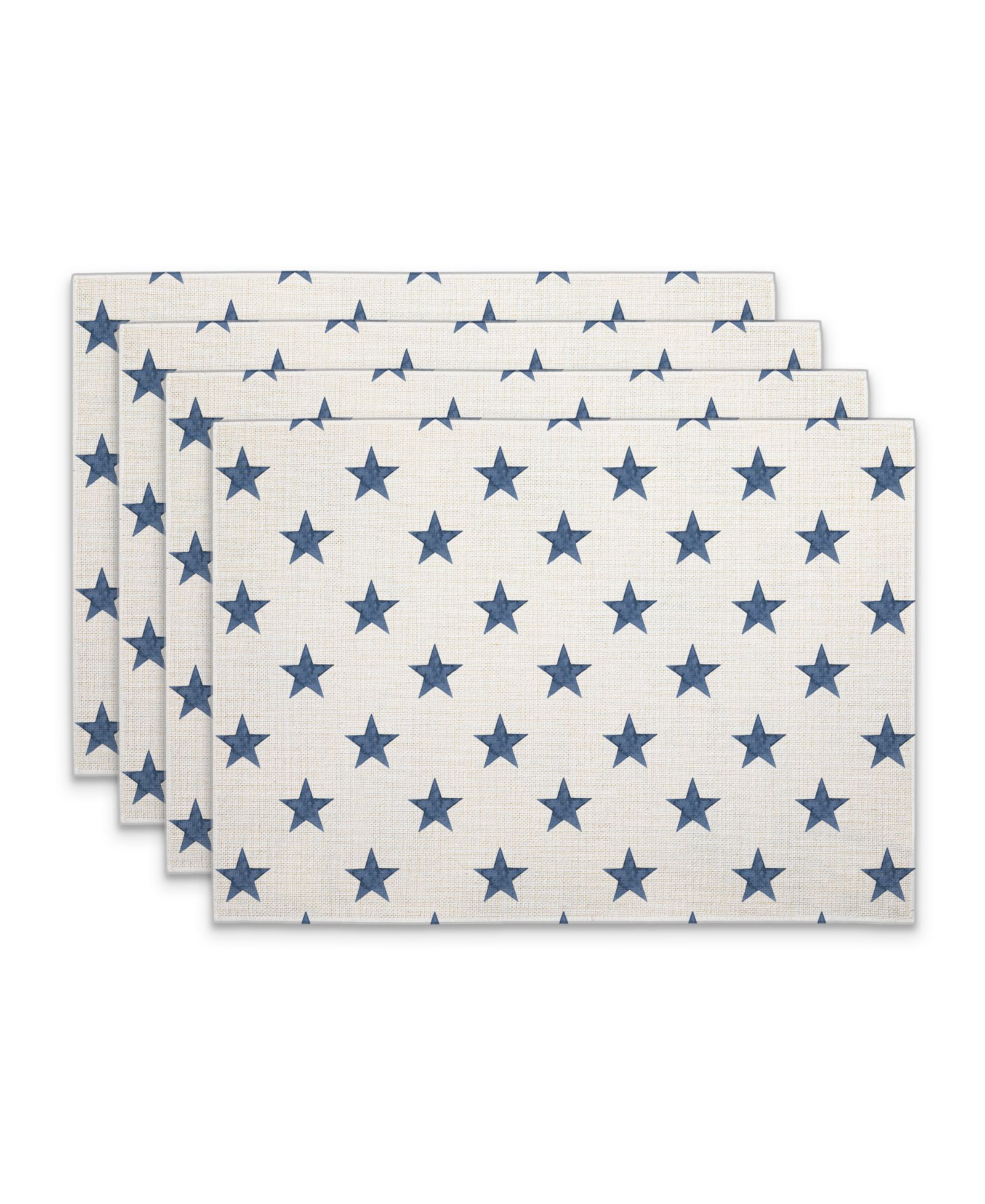 Набор салфеток для сервировки CounterArt Denim Stars, 4 шт