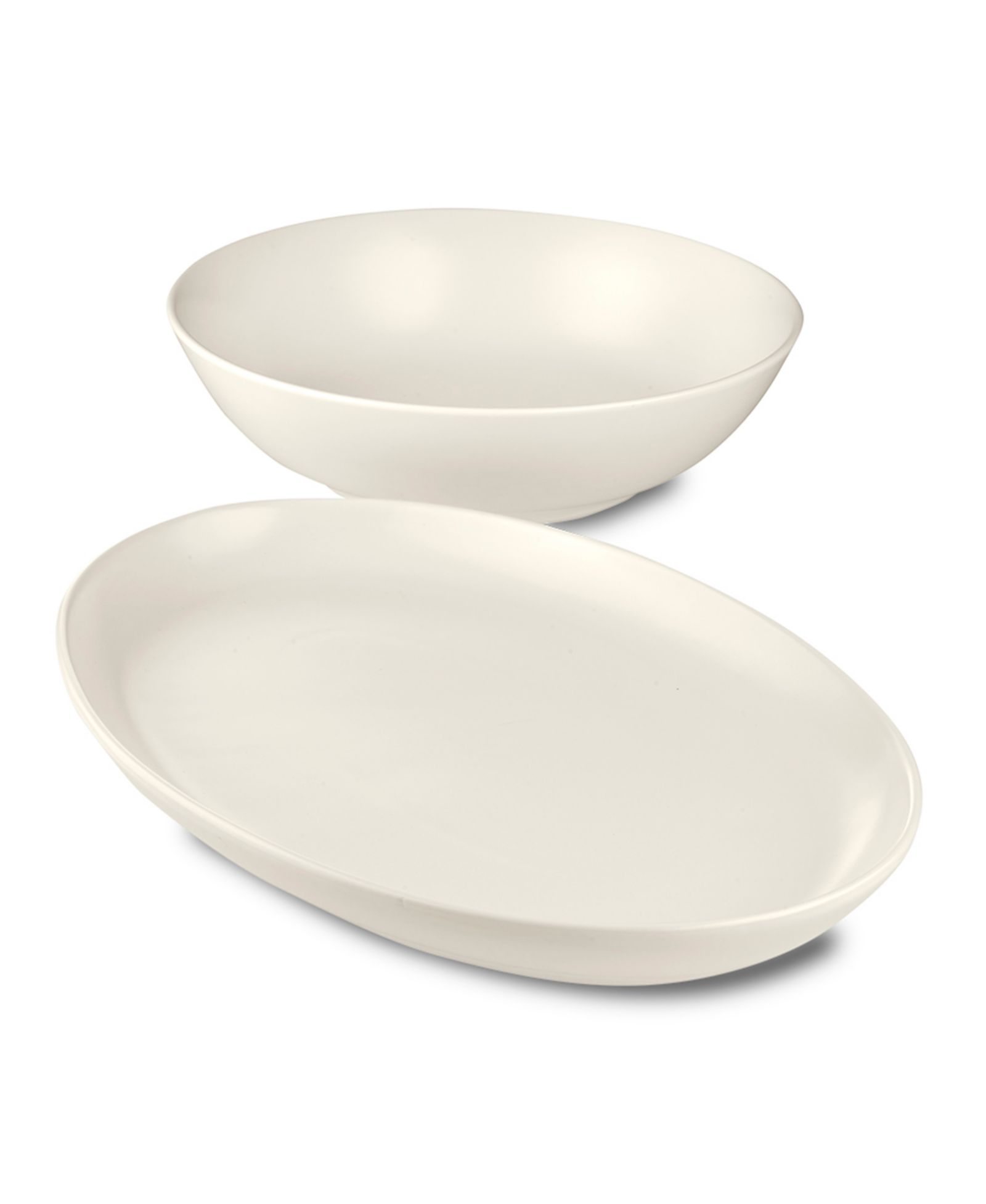 Euro Ceramica Essential Serving Set, 2 Pieces