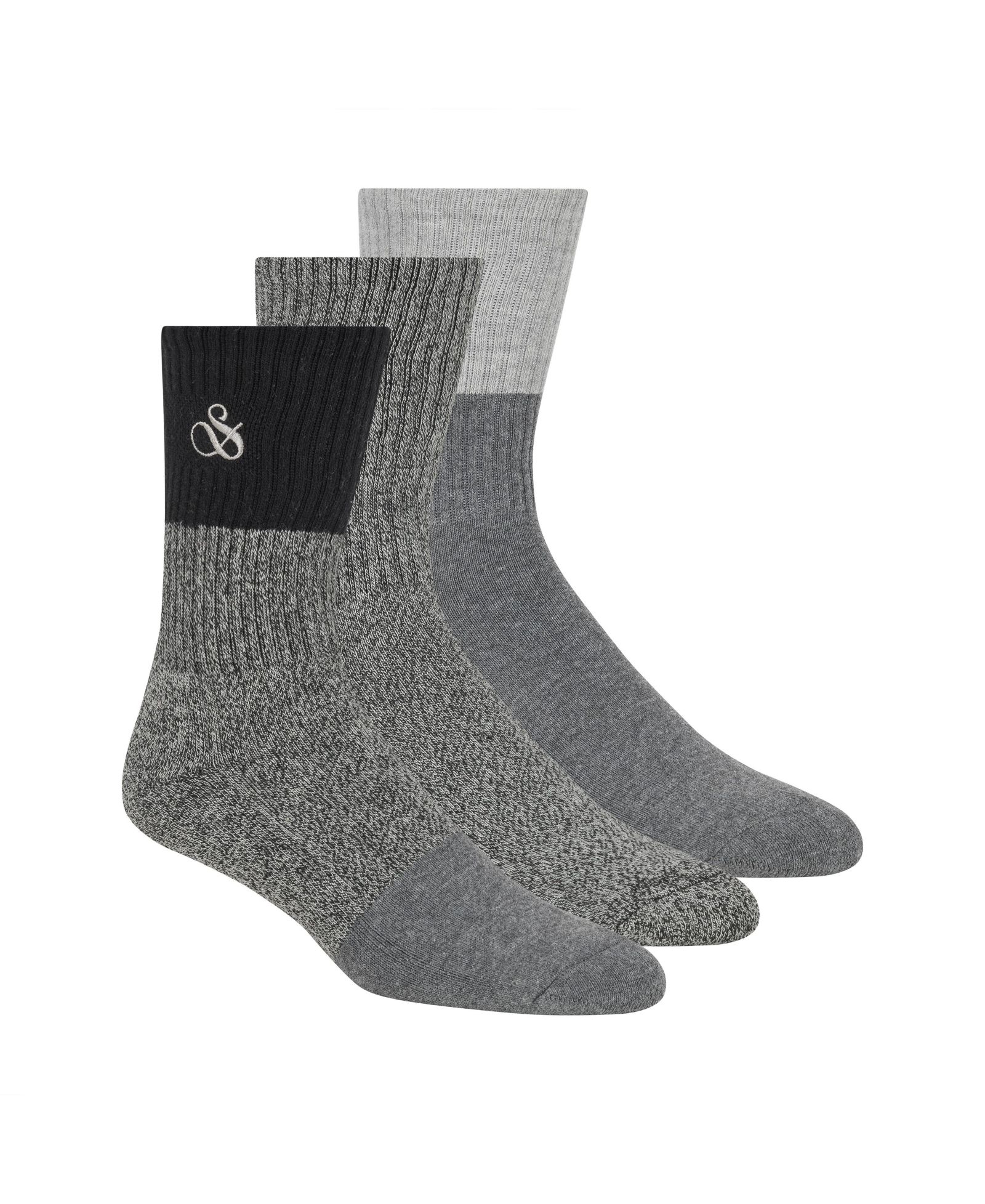 Мужские носки SCOTCH & SODA 3-Pack Ribbed Cushion Crew