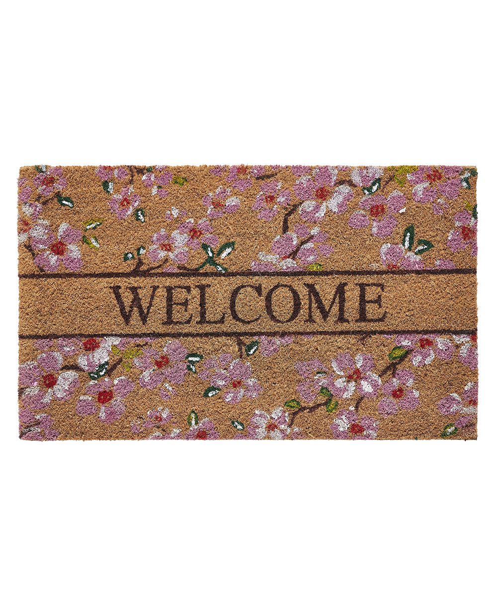 Laura Ashley Decorative Coir Doormat, 30" x 17.5"
