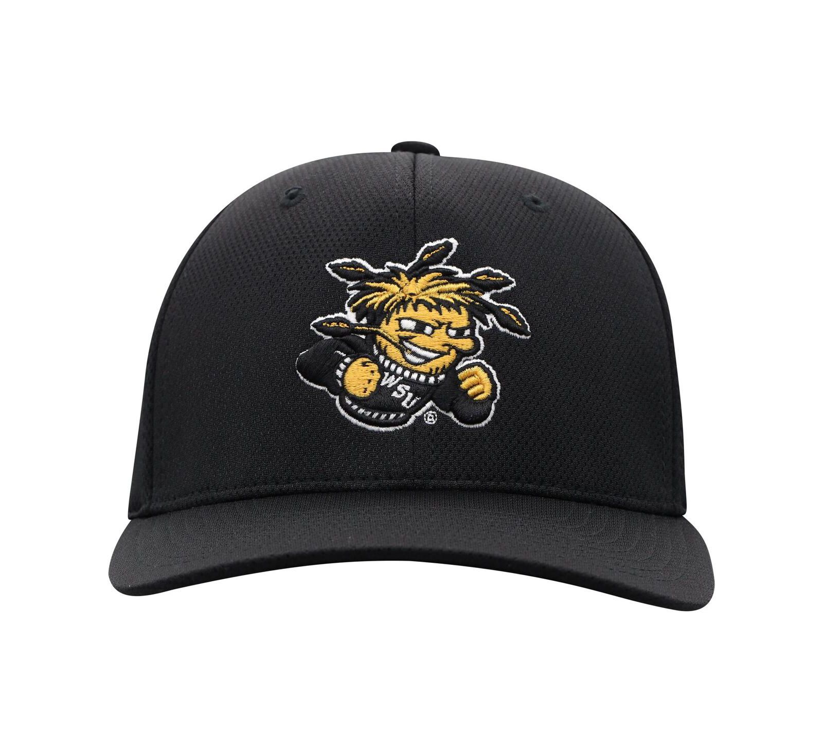 Top of the World Мужская кепка Black Wichita State Shockers Reflex Flex
