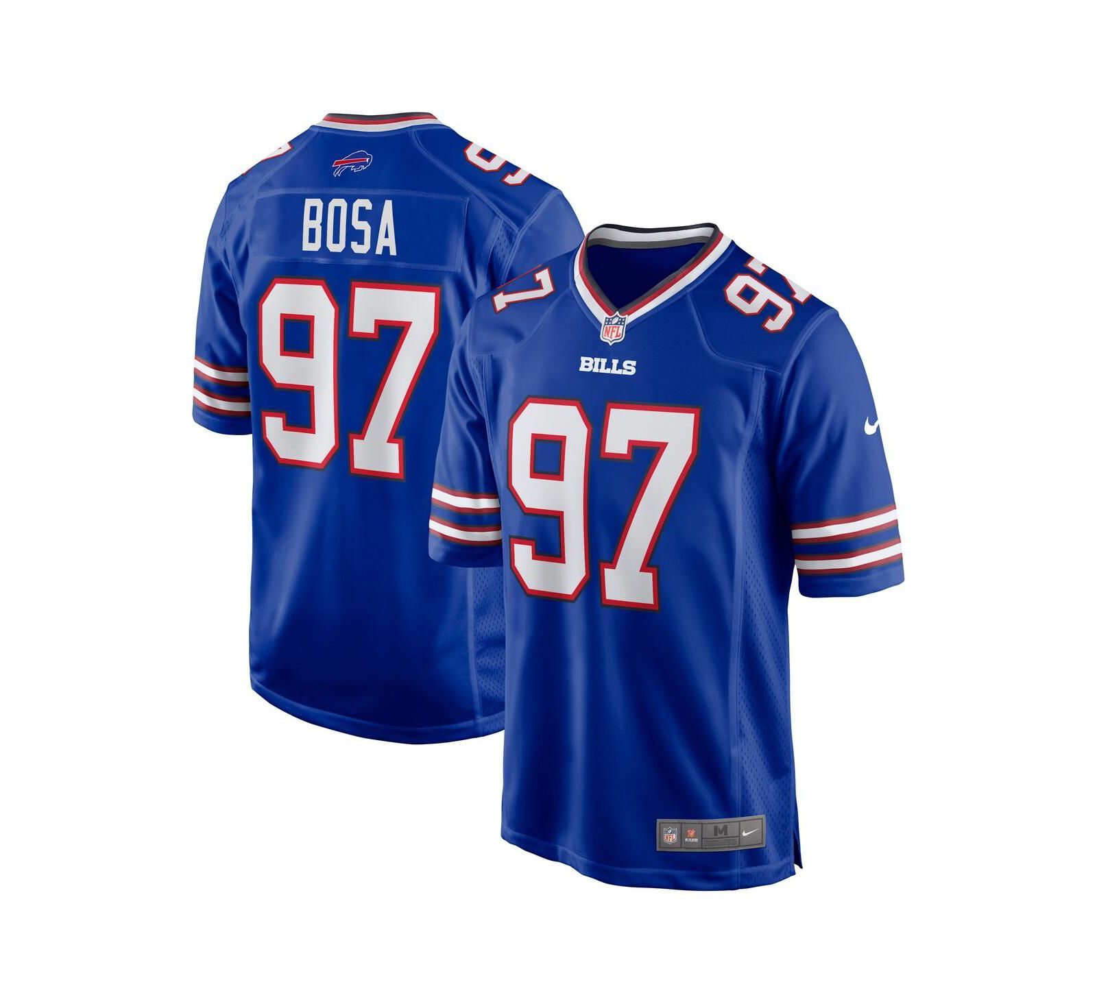 Мужская джерси Nike Joey Bosa Royal Buffalo Bills Game Player