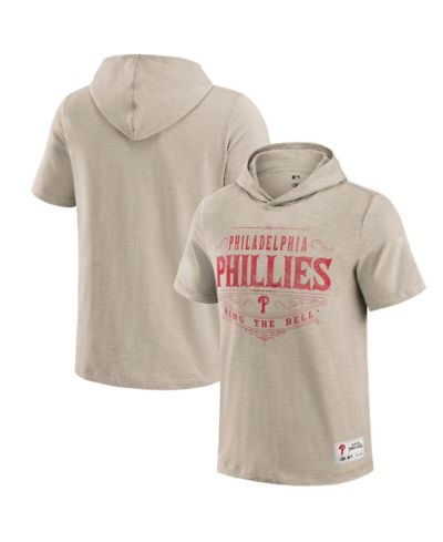Мужская футболка с капюшоном Fanatics Philadelphia Phillies Tan