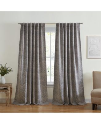 Elrene Home Fashions Блэкаут штора Vittoria Paisley с принтом
