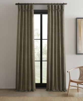 Шторы Half Price Drapes Raw Weave Linen Rod Pocket
