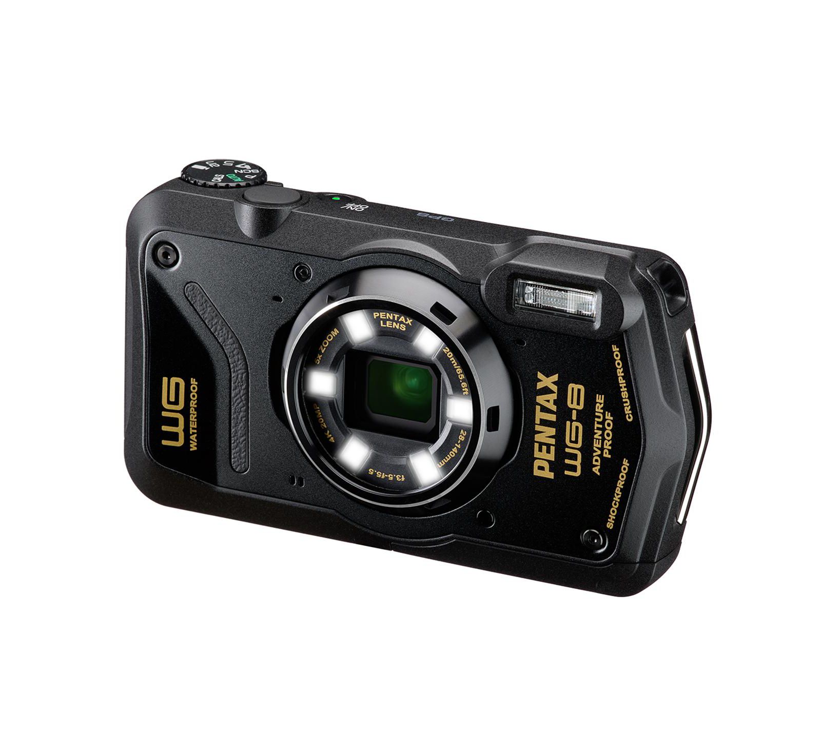 Pentax Wg-8 20 Megapixel Waterproof Camera