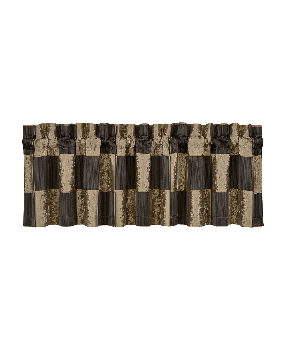 J Queen New York Brando Window Straight Valance, 18" x 88"