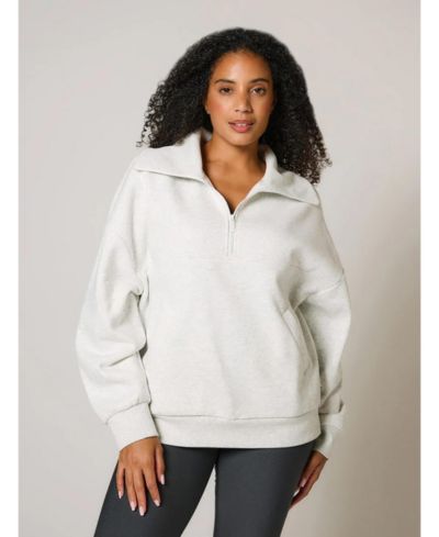 Женская безразмерная толстовка LOVALL ALL SZN 1/4 Zip