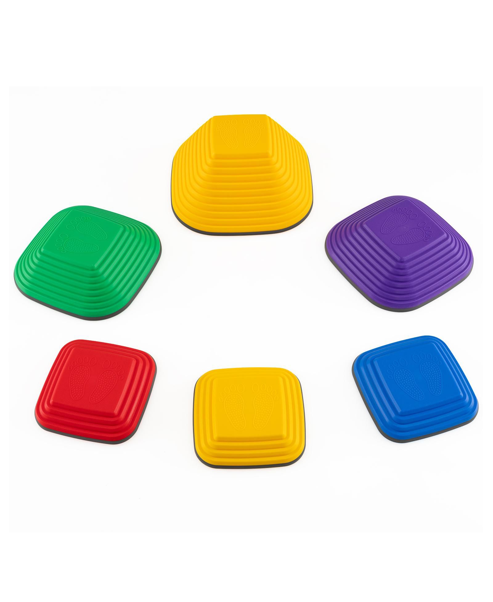 Детские игровые блоки-камни, 6 штук