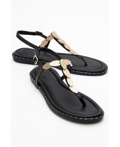 Женские кожаные сандалии Marea Flat
