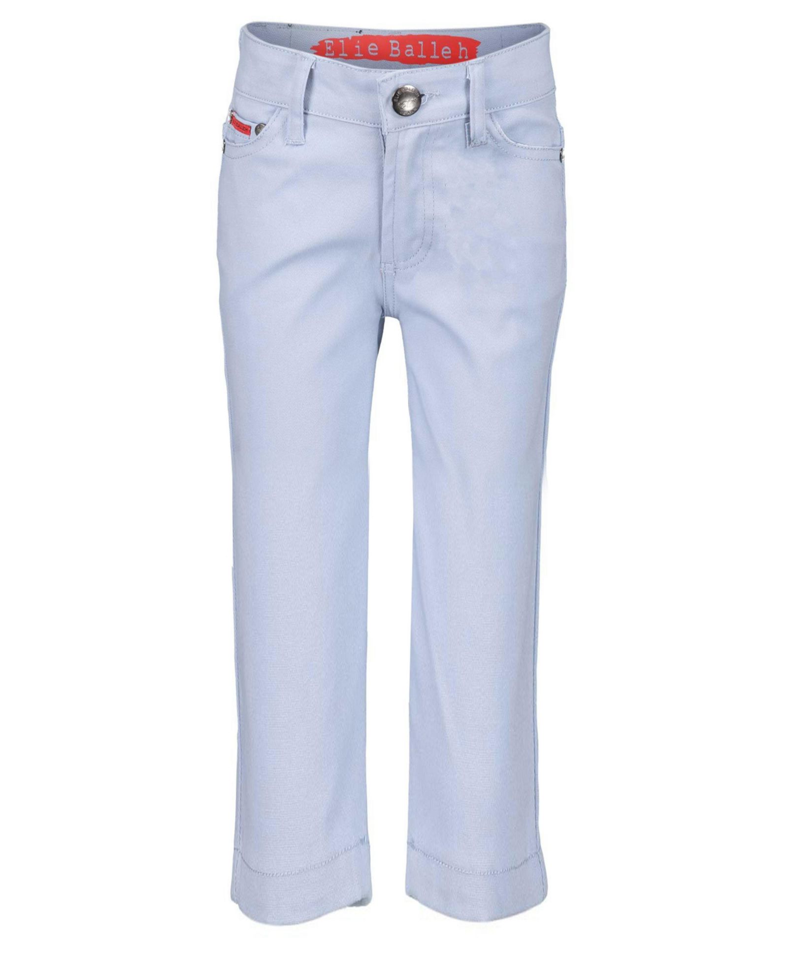 Elie Balleh Big Boys Blue Slim Fit 5 Pocket Twill Pants