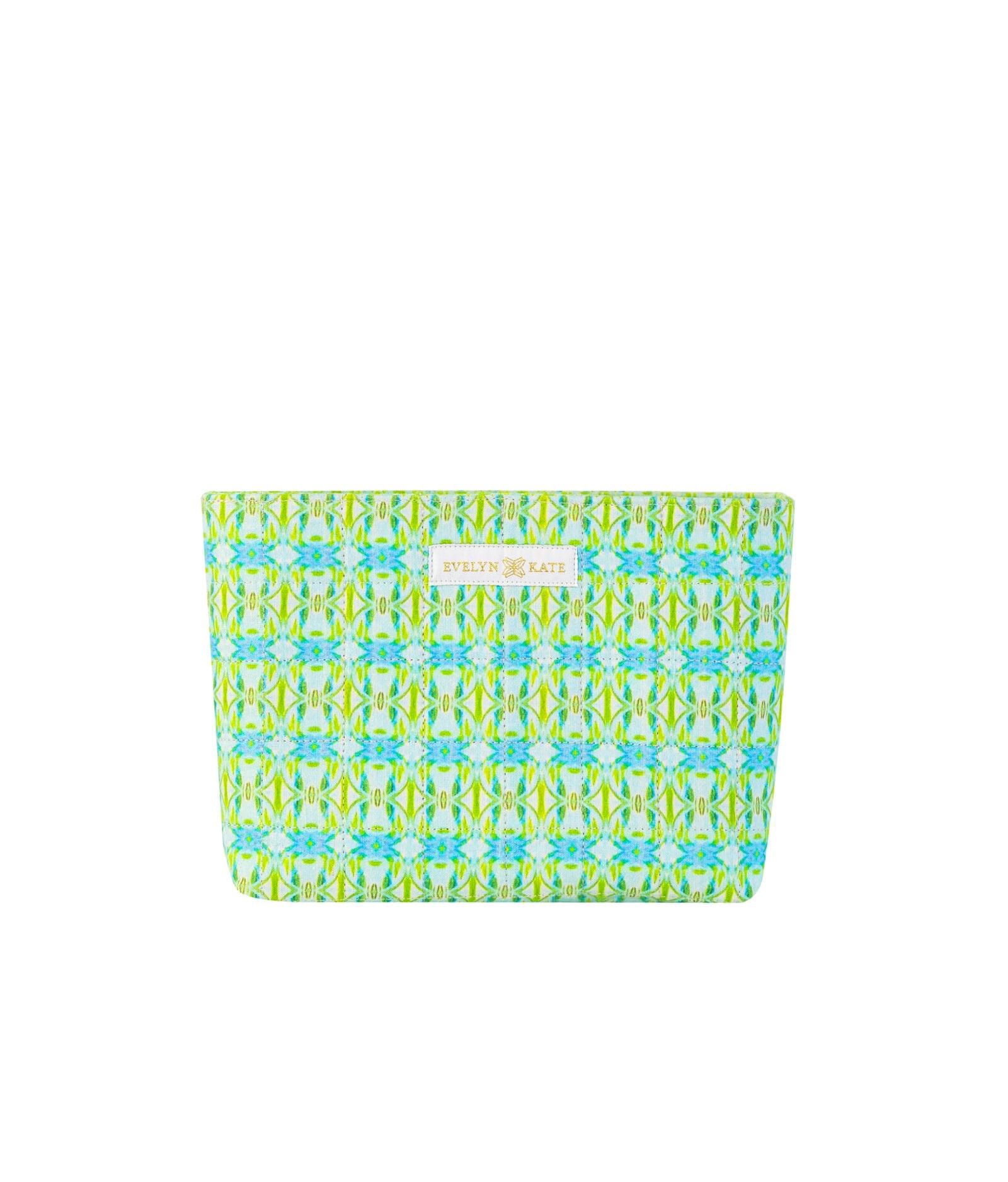 EVELYN & KATE Patterned Quilted Pouch
