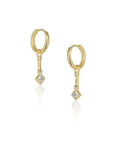 Spero London Sterling Rhombus серьги-кольца