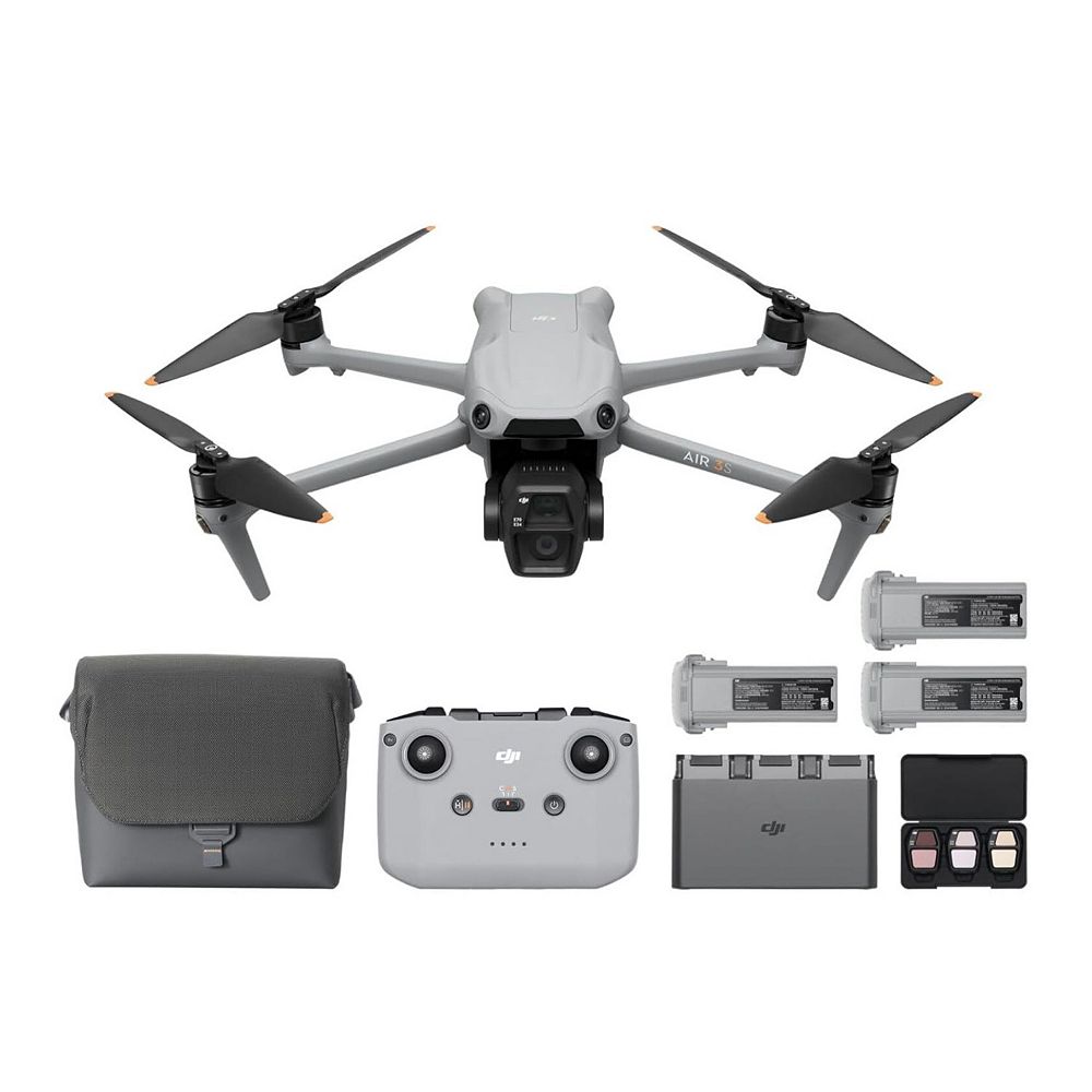 Квадрокоптер DJI Air 3S Dual Camera Fly More Combo с пультом RC-N3