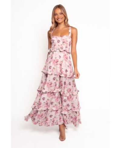 Petal and Pup Women's Lillee Tiered Maxi Dress