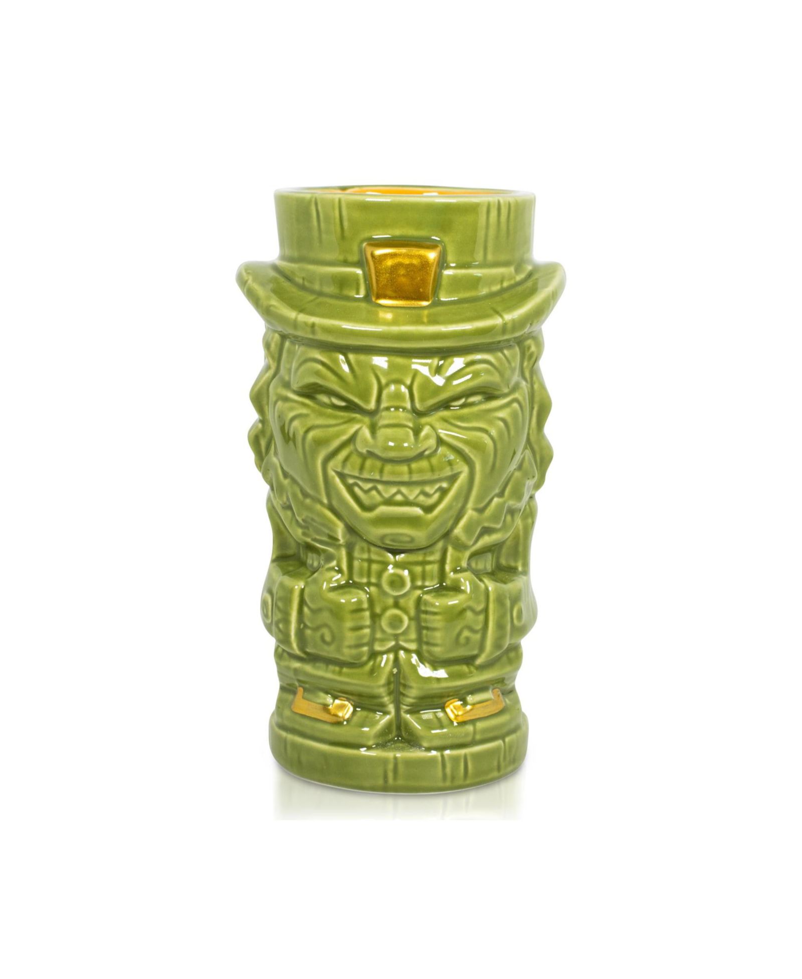 Beeline Creative Geeki Tikis Leprechaun Movie Mug | Ceramic Tiki Style Cup | Holds 18 Ounces