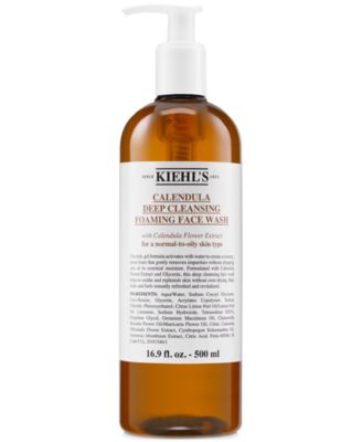 Kiehl's Since 1851 пенящееся средство для глубокого очищения лица с календулой, 16.9-oz.