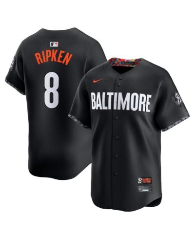 Джерси Nike Men's Cal Ripken Jr. Black Baltimore Orioles City Connect Limited