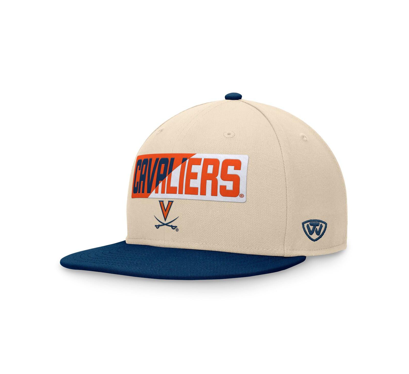 Top of the World Men's Khaki Virginia Cavaliers Goalaso Snapback Hat