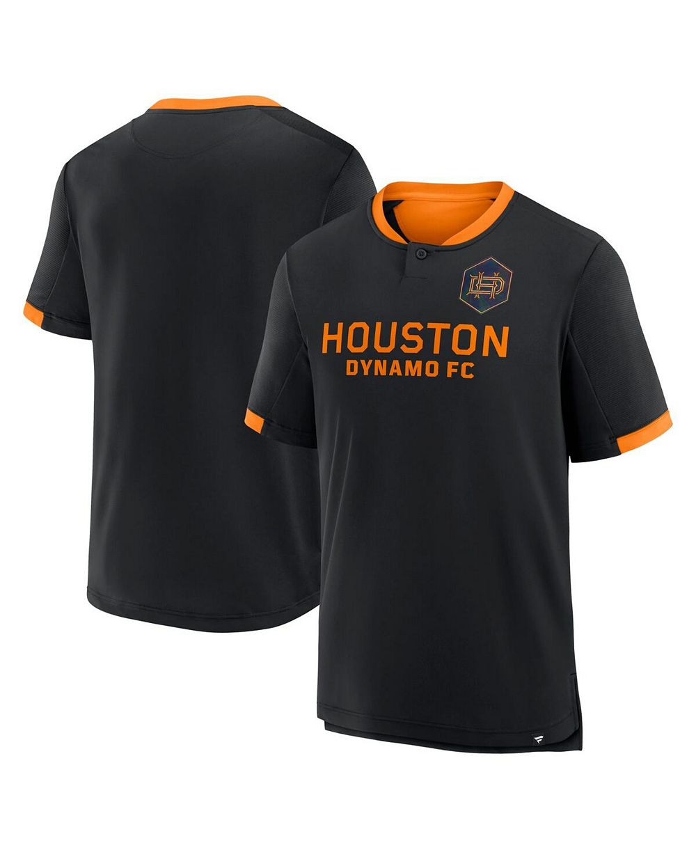 Мужская футболка Fanatics Black Houston Dynamo FC Stoppage Time Striker