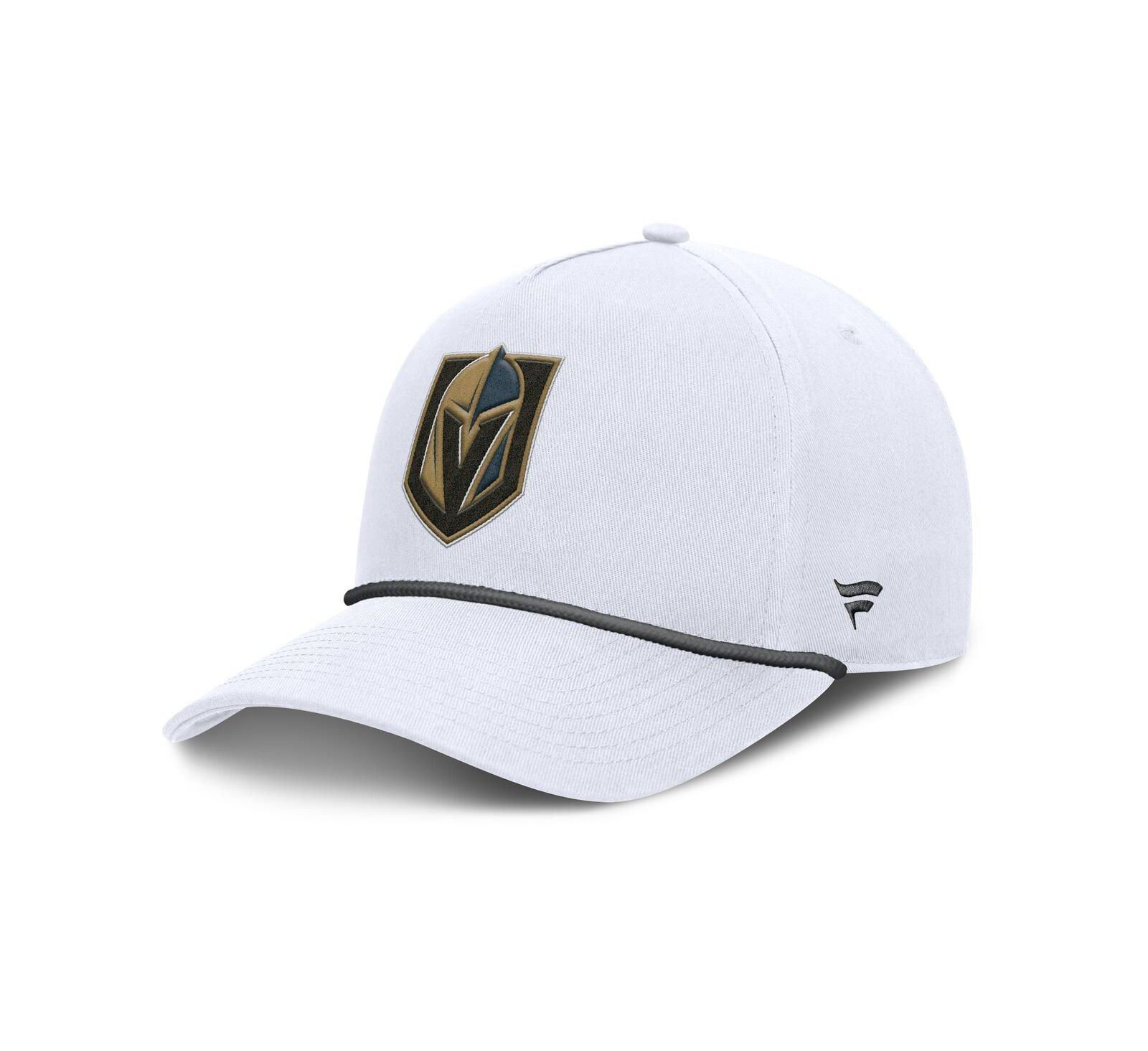 Кепка Fanatics Men's White Vegas Golden Knights Rope A-Frame Adjustable