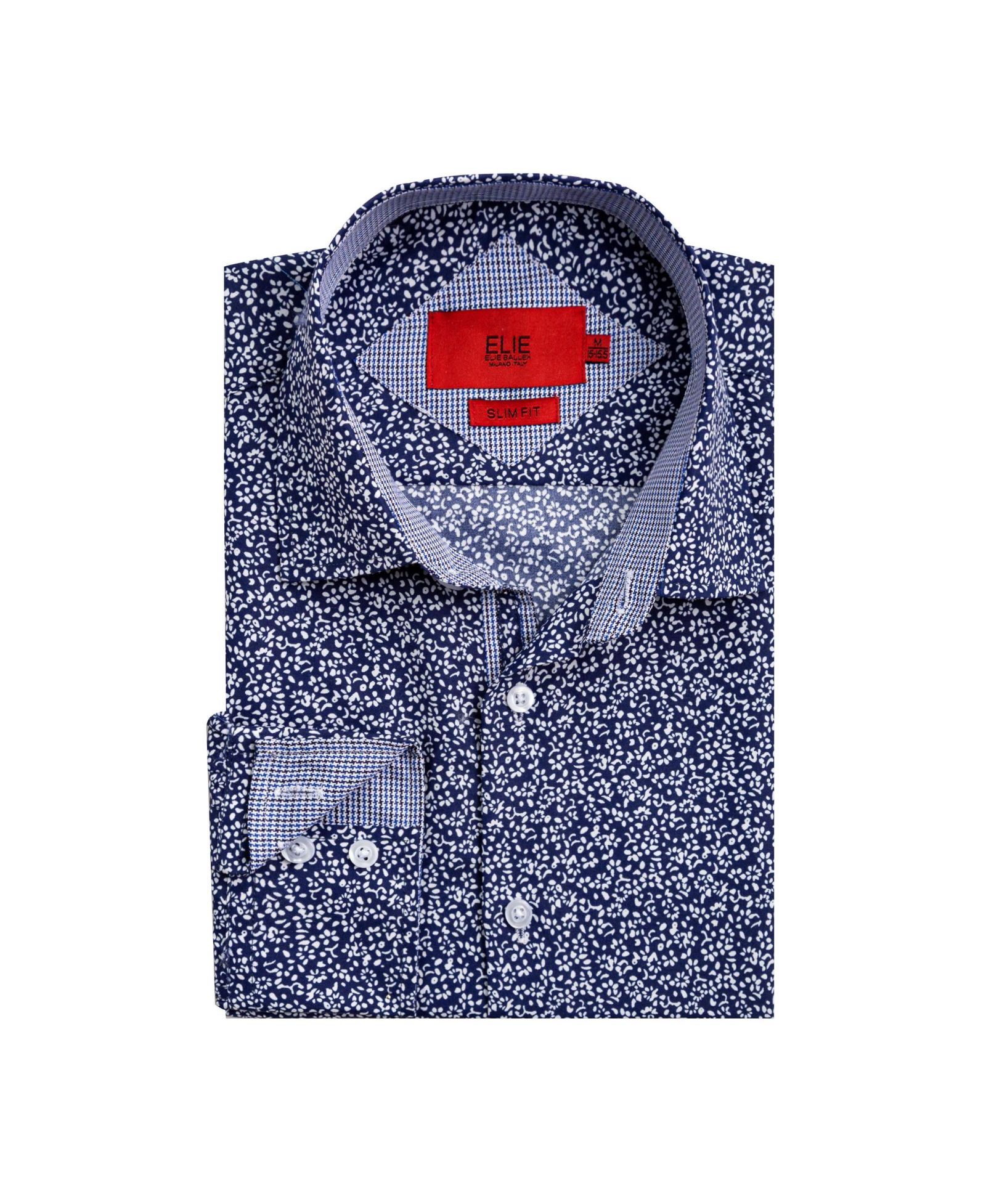 Мужская рубашка Elie Balleh Big Boys Slim Fit Floral Printed Button-Down