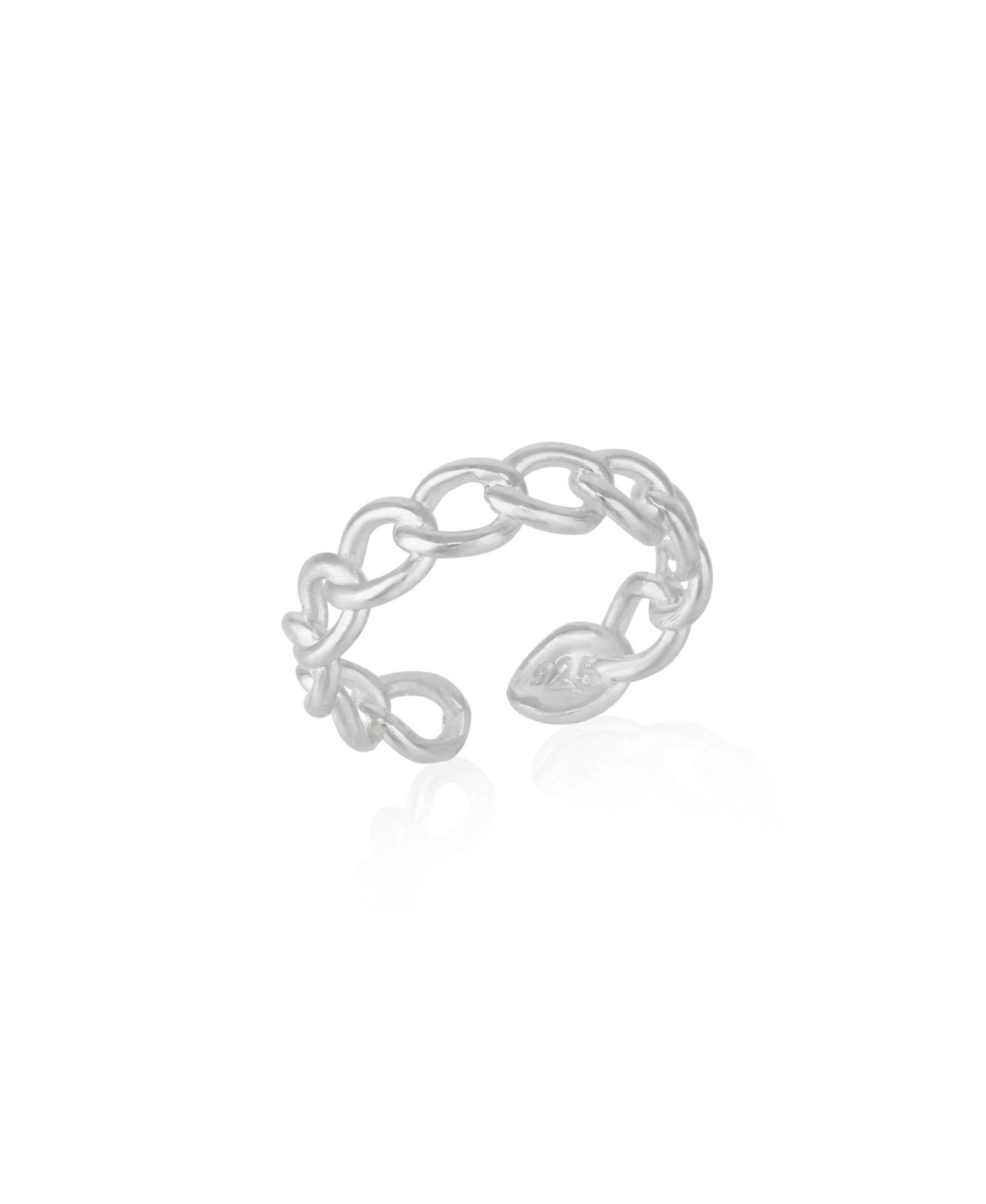 Spero London Sterling Chain Ring