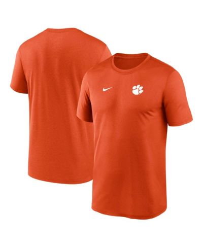 Nike Мужская футболка Clemson Tigers 2025 Sideline Small Logo Legend Performance