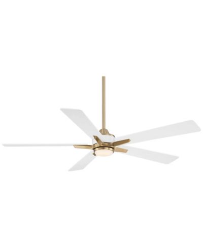 Casa Vieja 52" Vegas Nights Modern 5 Blade LED Light Remote Control Indoor Ceiling Fan