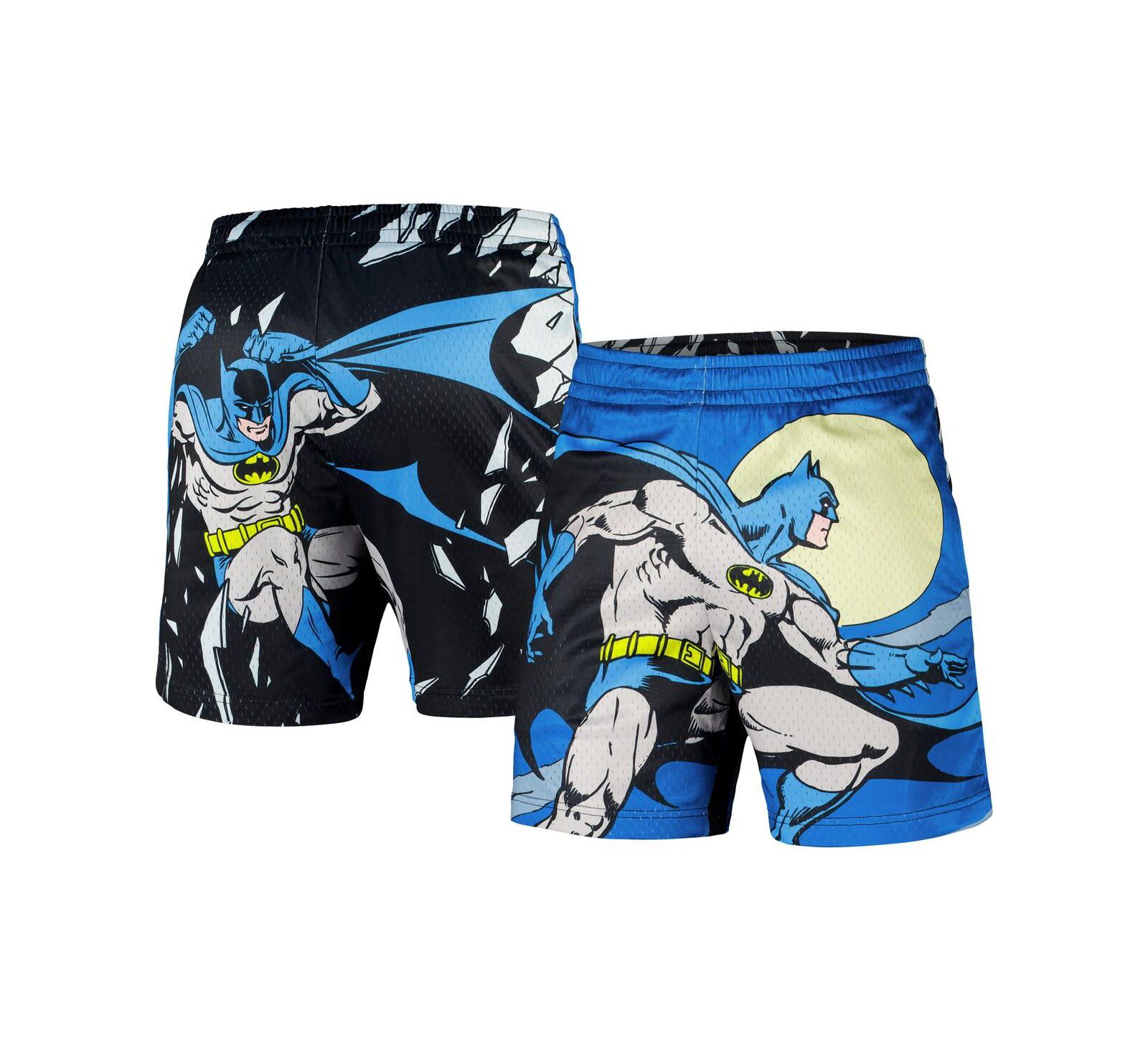 Мужские шорты Lids Black Batman Big Print Mesh