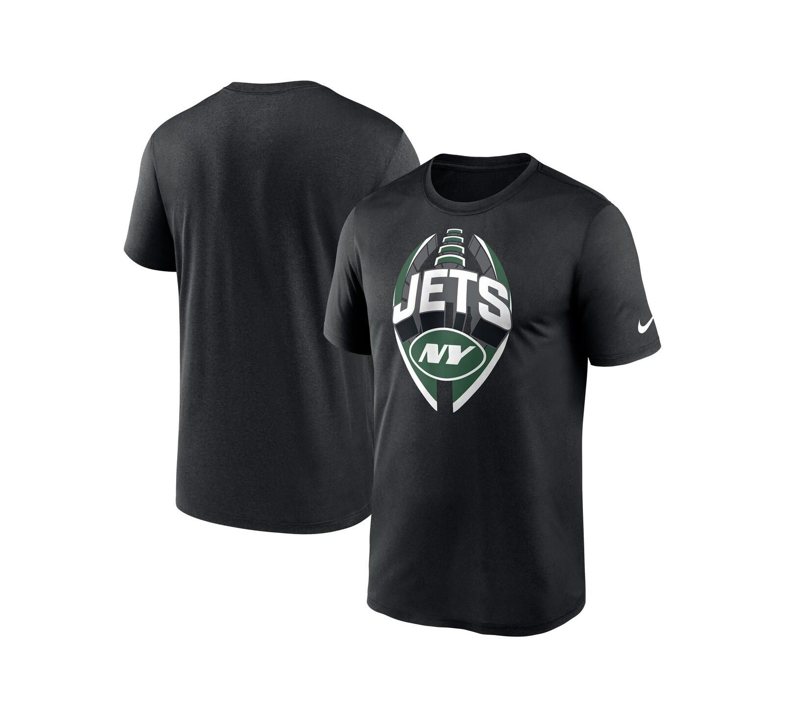 Nike Men's Black New York Jets Legend Icon Performance T-Shirt