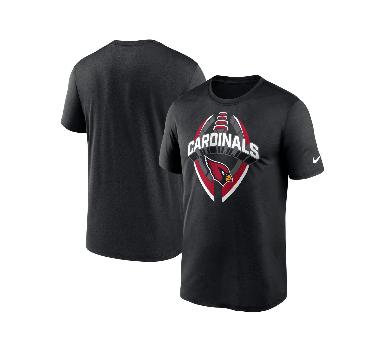 Мужская футболка Nike Black Arizona Cardinals Legend Icon Performance