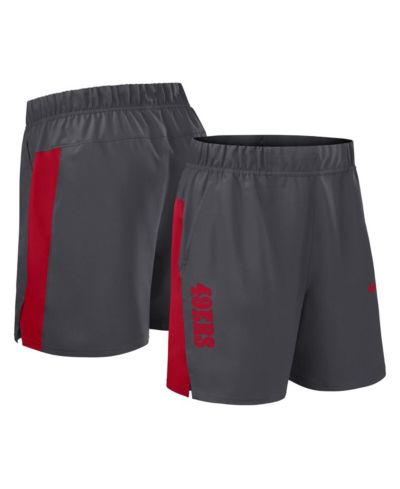 Мужские шорты Nike Gray San Francisco 49ers Woven Victory Performance