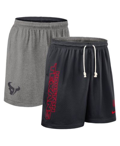 Nike Мужские спортивные шорты Sideline, двусторонние, темно-синие, Houston Texans
