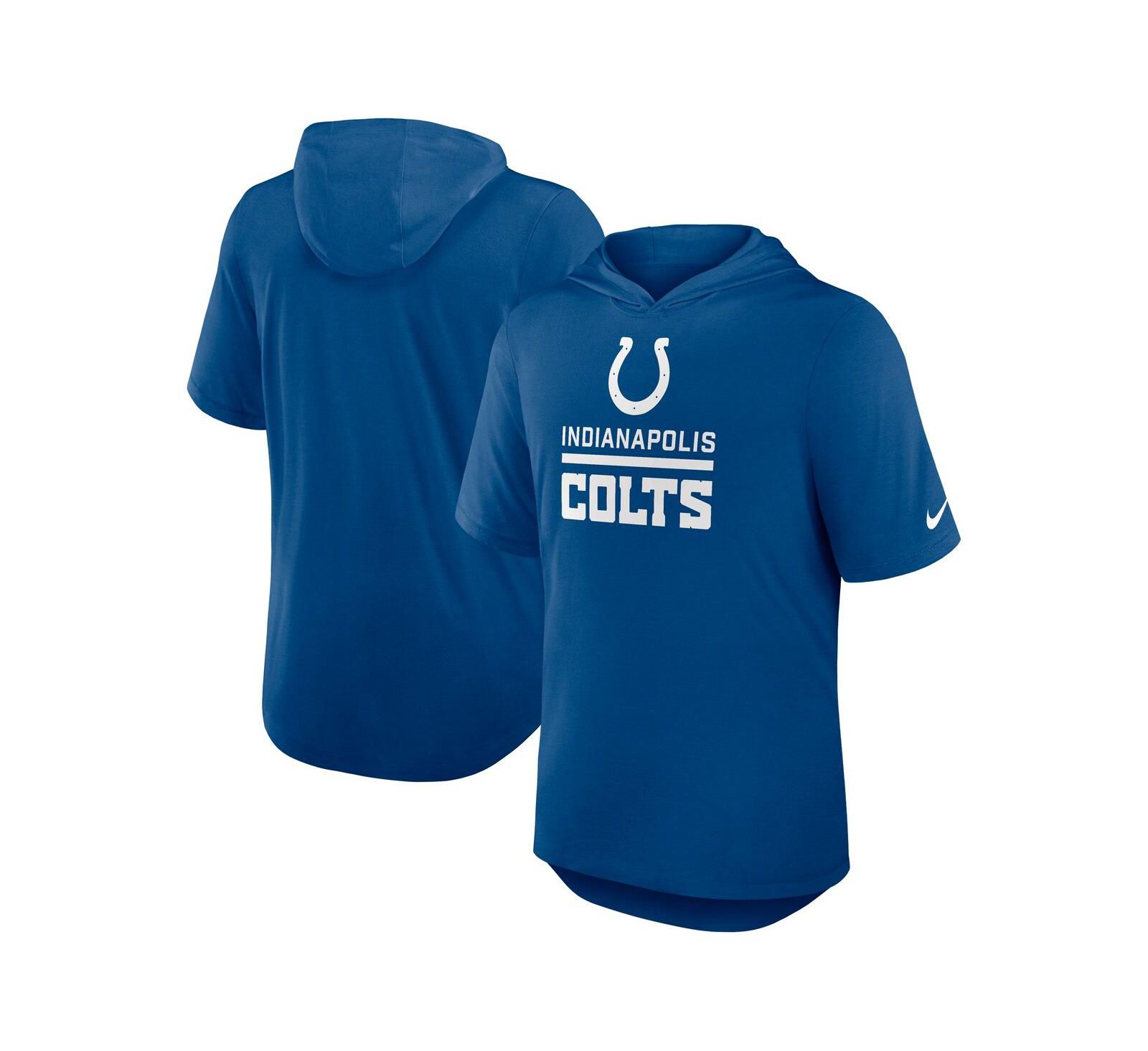 Мужская футболка-худи Nike Royal Indianapolis Colts Lockup Tri-Blend