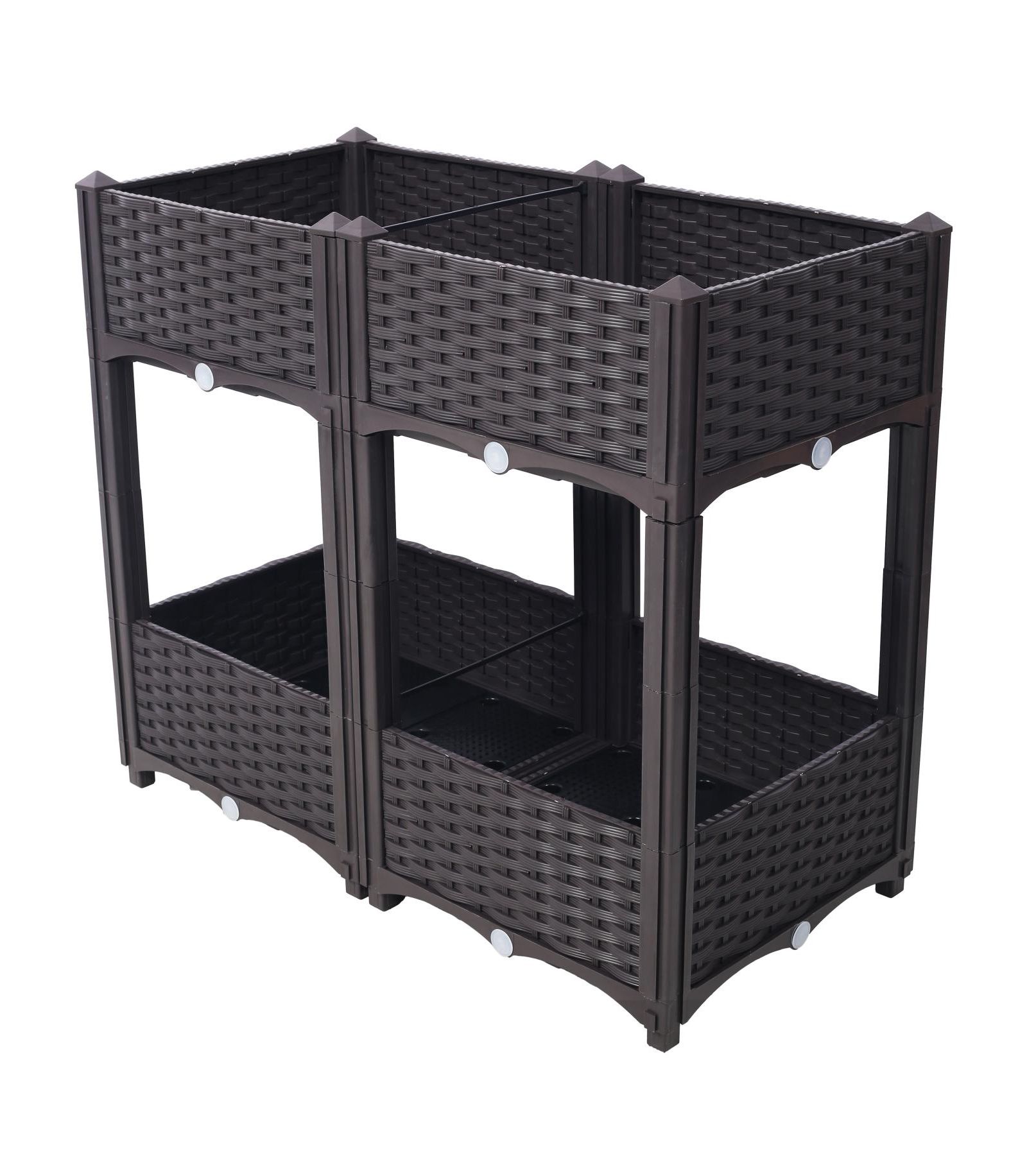 Streamdale Furniture Приподнятая садовая грядка 31.5"x15.7"x27.7 Planter Raised Beds