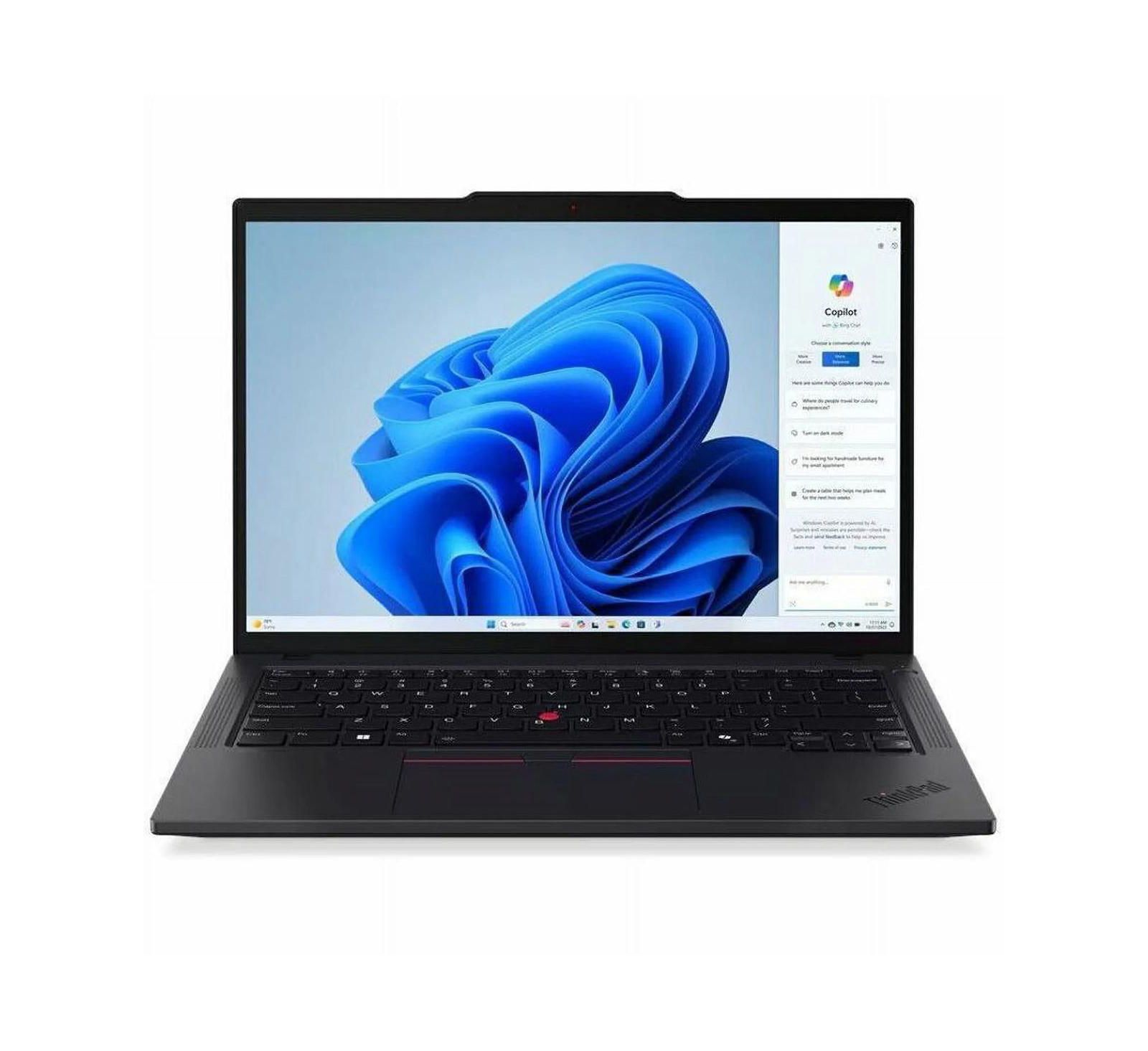 Ноутбук Lenovo ThinkPad T14 Gen 5, AMD Ryzen 7 PRO 8840U, 16GB RAM, 512GB SSD, Windows 11 Pro, черный