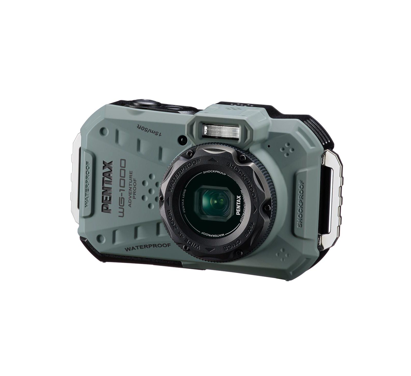 Pentax Pentax WG-1000 All-Weather Camera - Olive, Base