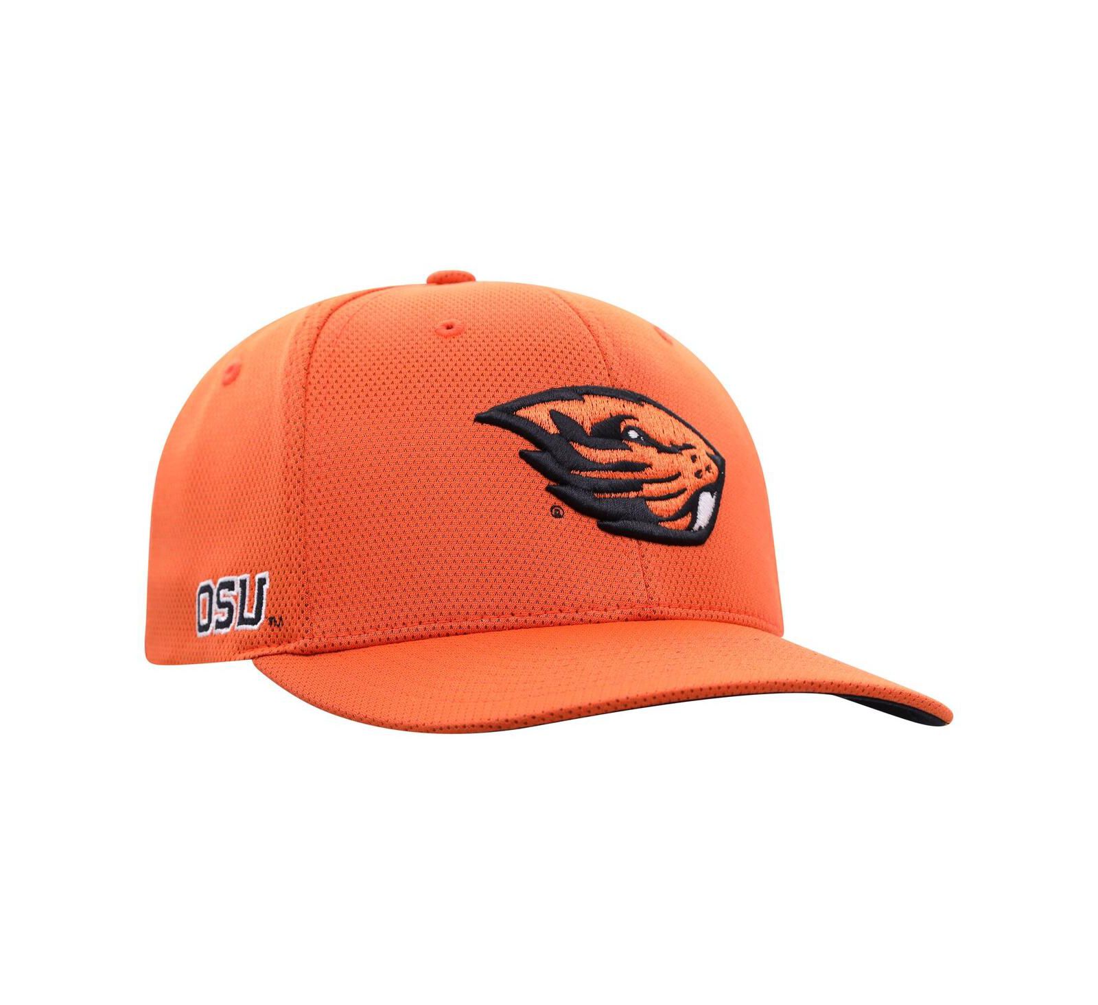 Мужская кепка Top of the World Orange Oregon State Beavers Reflex Flex