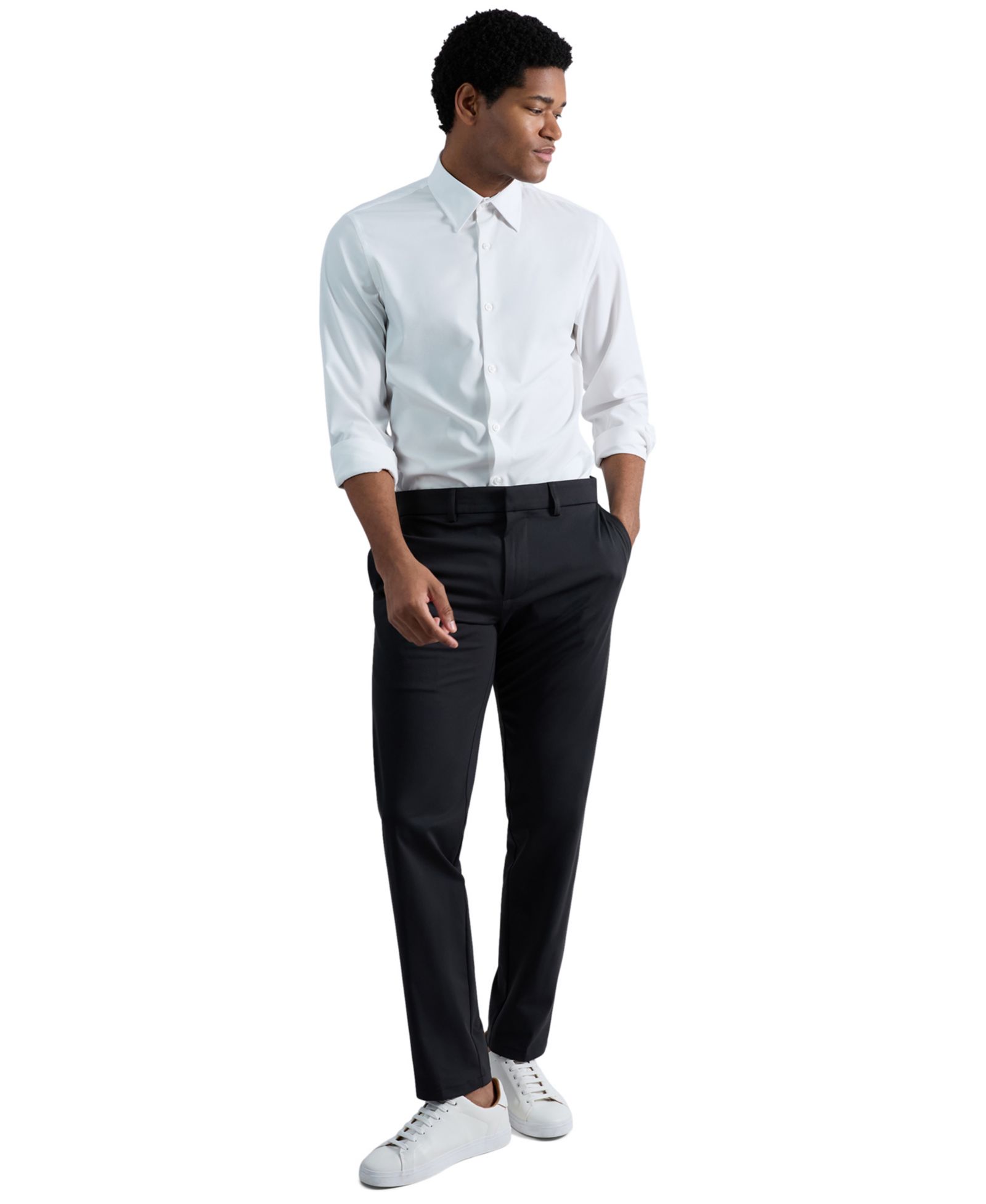 Premium Stretch Modern-Fit Casual Pant
