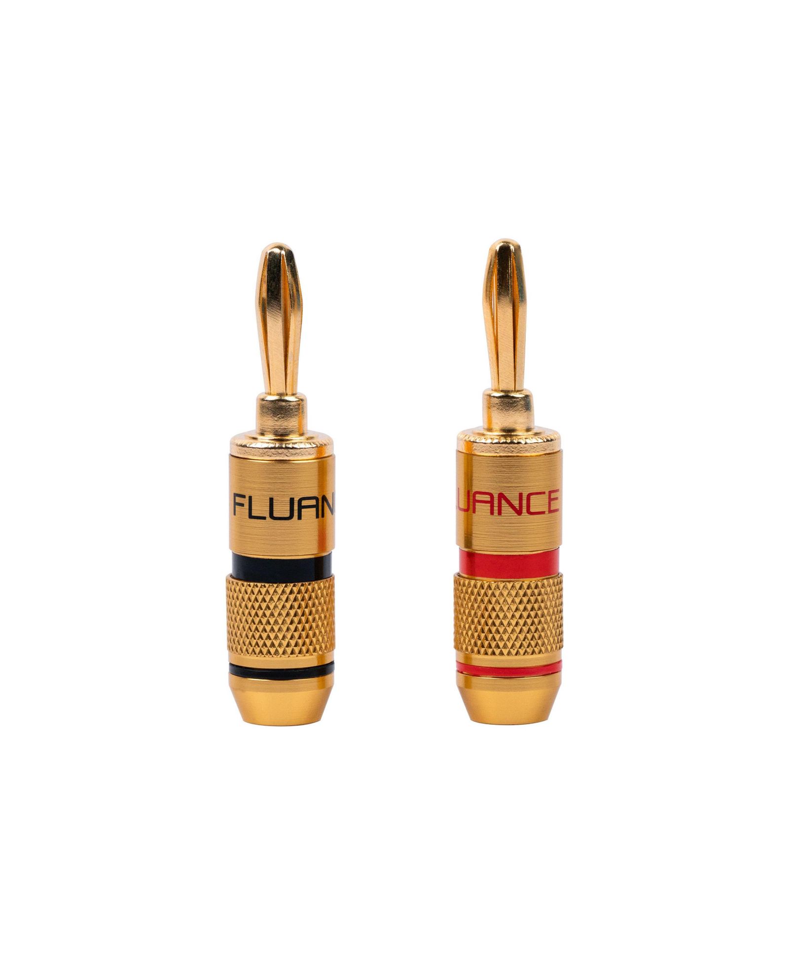 Banana Plug разъемы Fluance с напылением 24K Gold-plated для Hi-Fi и домашнего кинотеатра